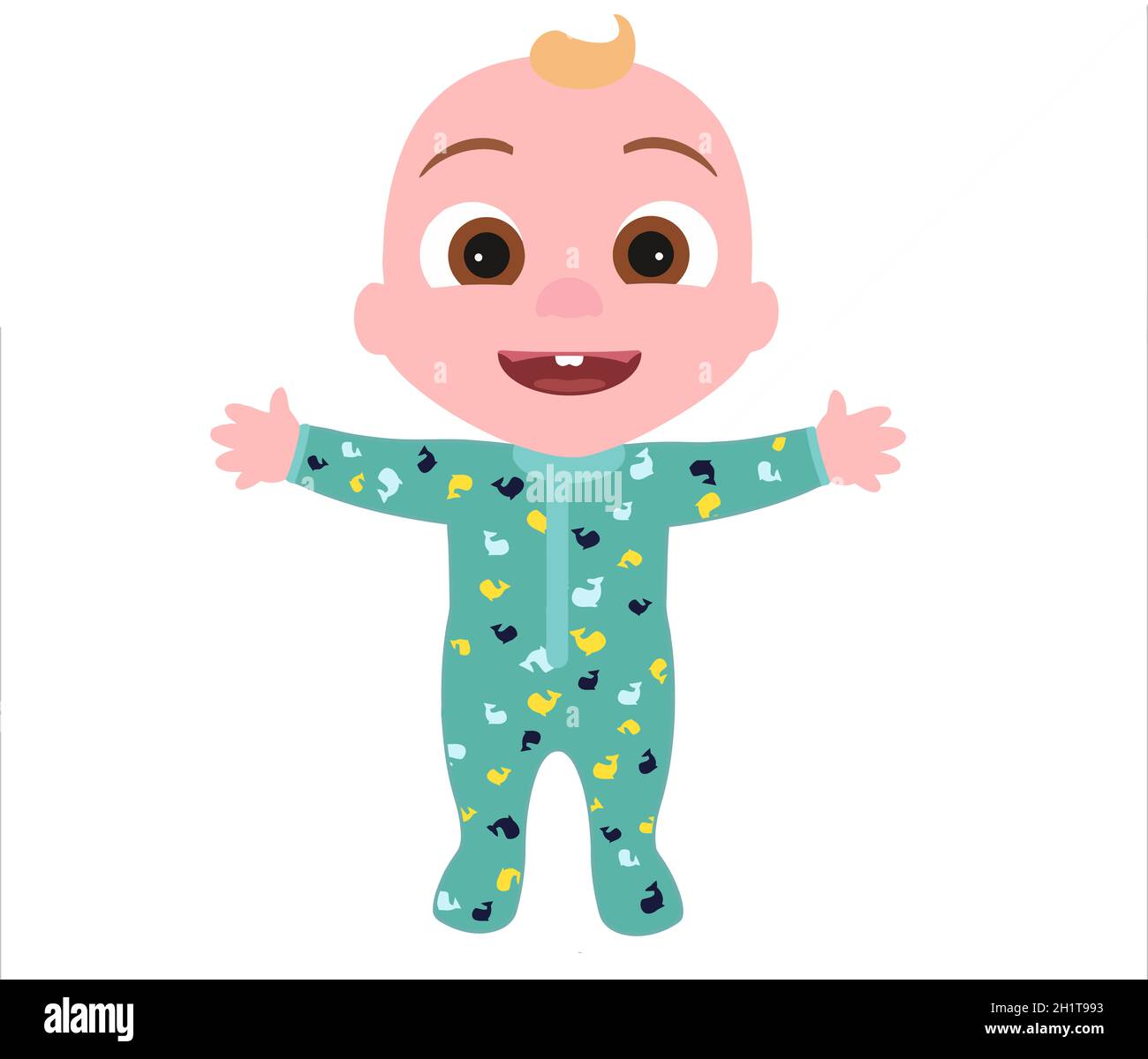 cocomelon cartoon baby illustration editorial Stock Photo - Alamy