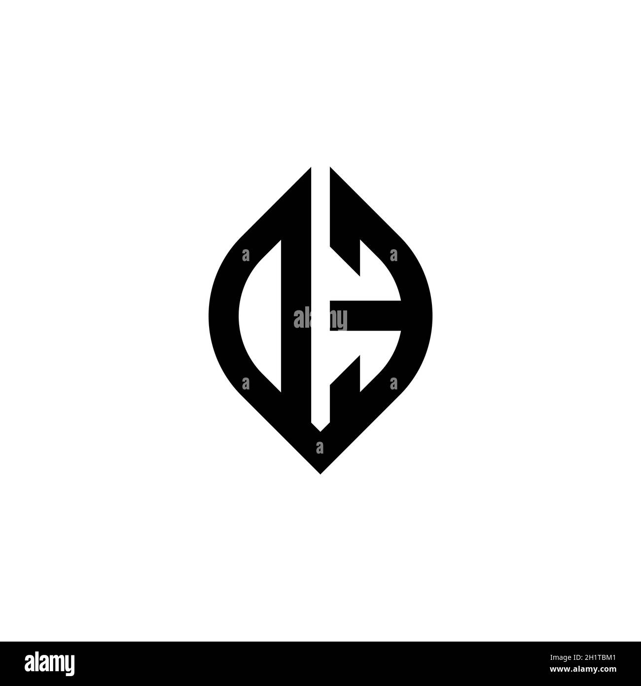 Logo monogram initial geometric shape style design. Esports logo, brand ...