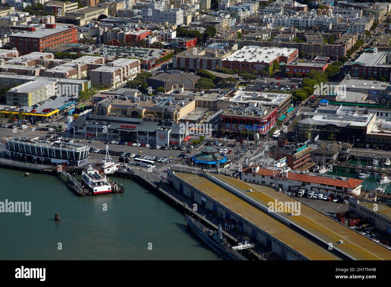 Pier 45, Fisherman's Wharf, Waterfront, San Francisco, California, USA 