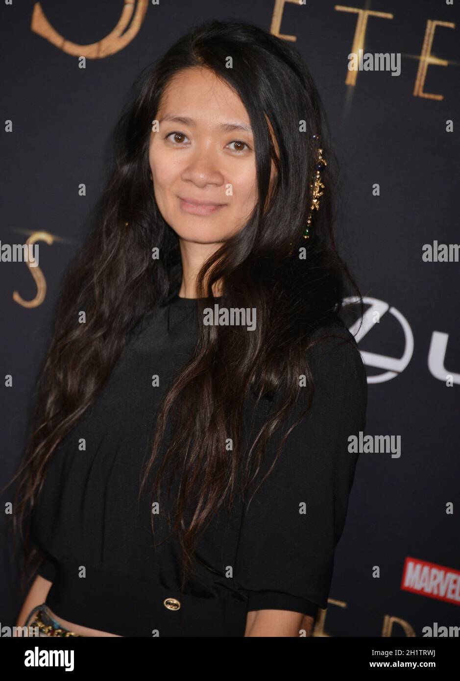 Los Angeles, USA. 19th Oct, 2021. Chloe Zhao- director, Screenwriter 053 attends Marvel Studios' 'Eternals' premiere on October 18, 2021 in Los Angeles, Credit: Tsuni/USA/Alamy Live News Stock Photo