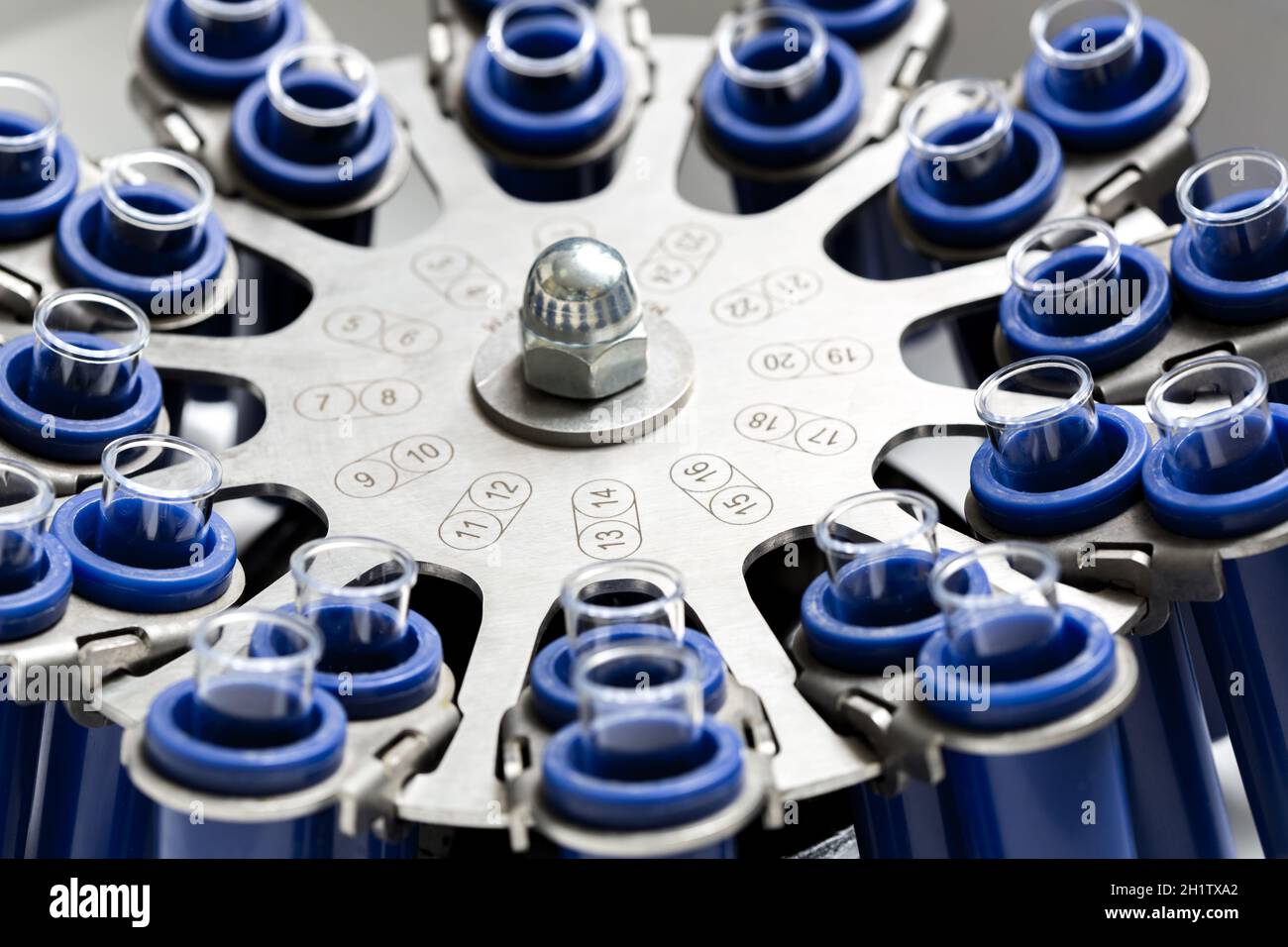Centrifuge rotor for medical and scientific research Stock Photo - Alamy