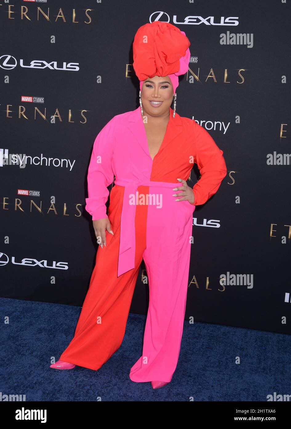 Los Angeles, USA. 19th Oct, 2021. Patrick Starrr attends Marvel Studios' 'Eternals' premiere on October 18, 2021 in Los Angeles, Credit: Tsuni/USA/Alamy Live News Stock Photo