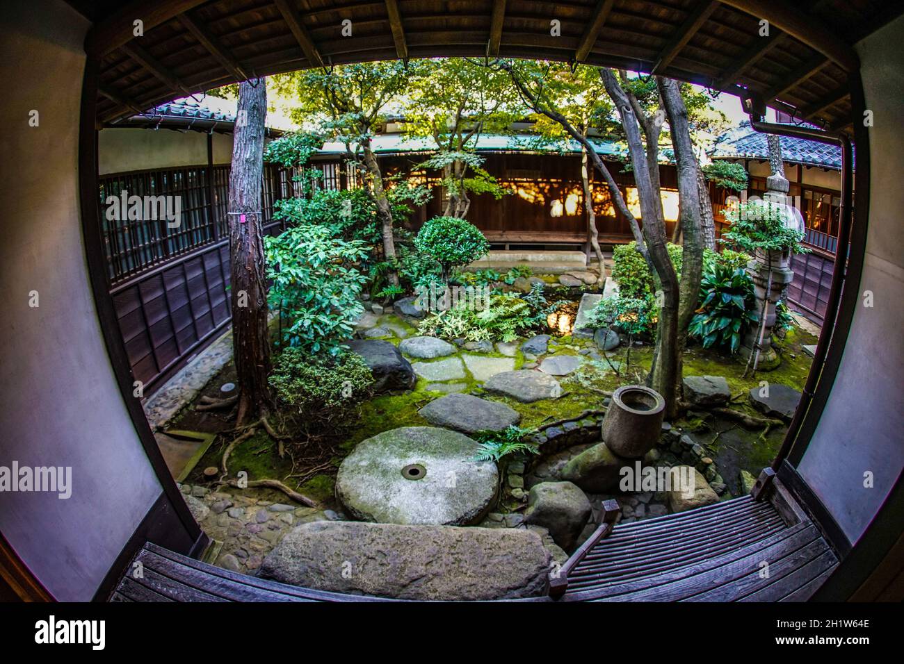 Image of Japanese house. Shooting Location: Tokyo metropolitan area Stock Photo