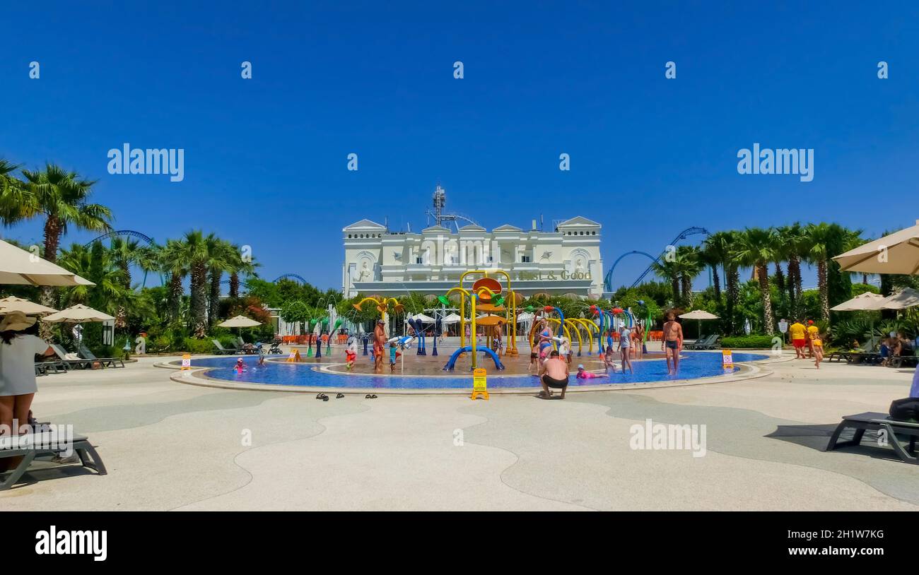 Belek, Antalya, Turkey - May 15, 2021: The Land Of Legends Theme Park ...