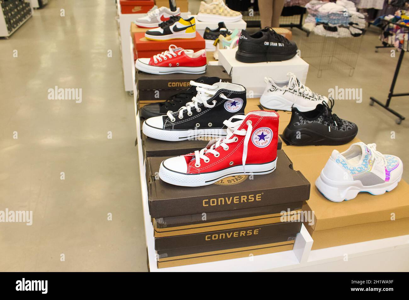 Converse brand hi res stock photography and images Alamy
