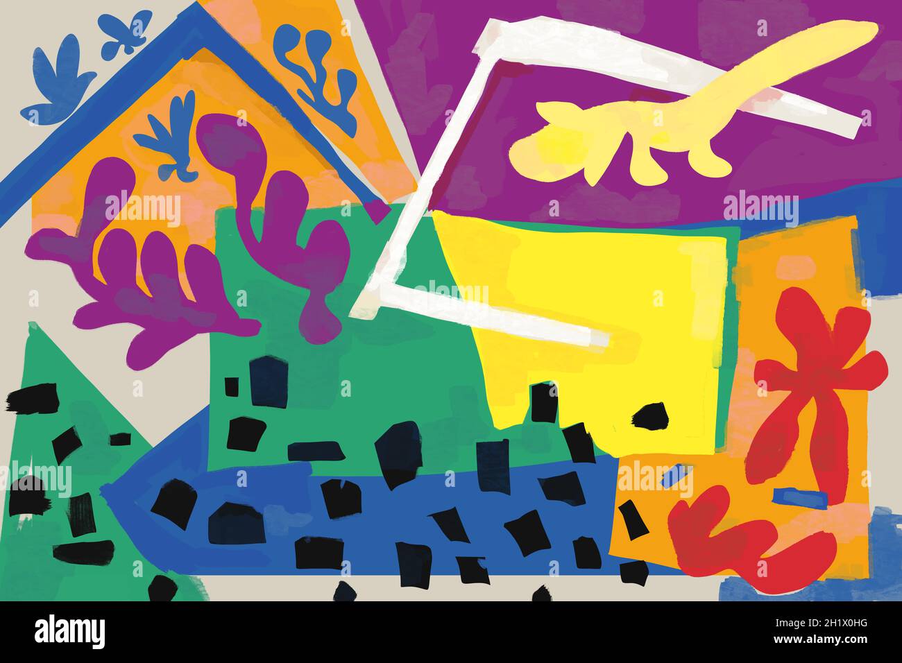 Henri Matisse Famoso Collage