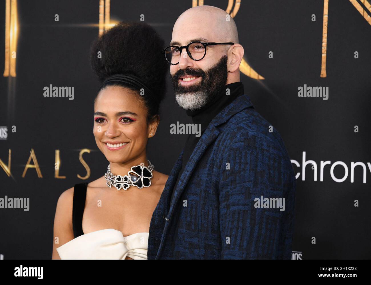 Jason Ridloff Hollywood, CA, October 18, 2021. (L-R) Lauren Ridloff and Douglas ...