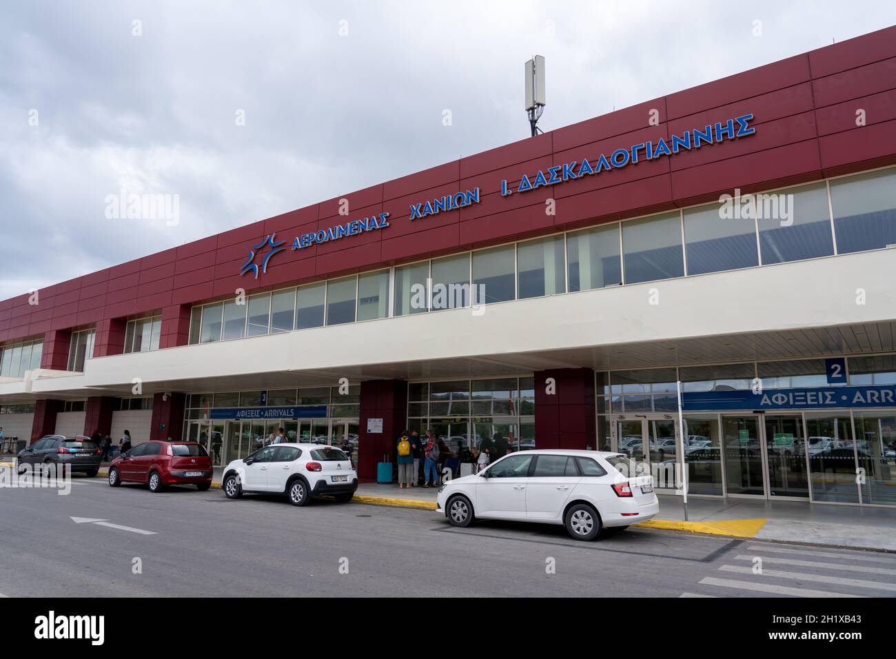 Chania International Airport Ioannis Daskalogiannis Stock Photo - Alamy
