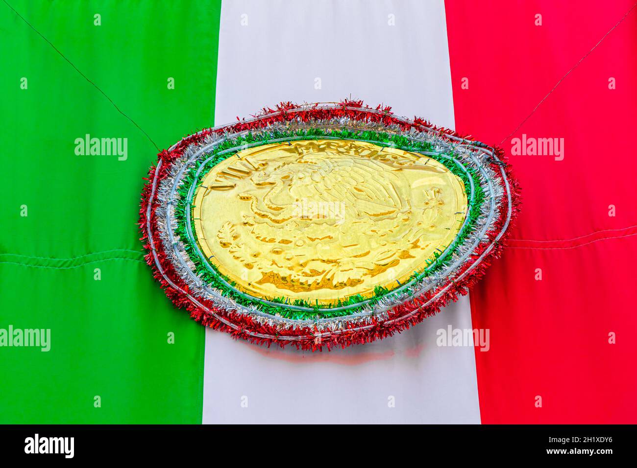Mexico flag cartoon hi-res stock photography and images - Alamy