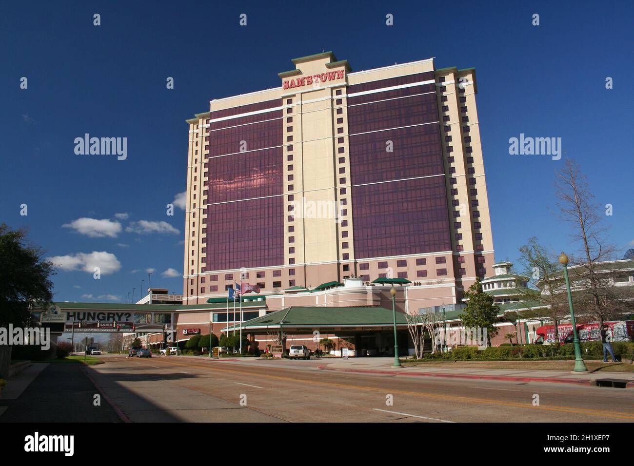 Horseshoe Casino Hotel seen from the river in Shreveport Louisiana