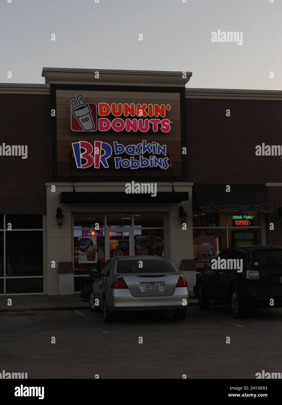 Tyler, TX November 23, 2019 Dunkin Donuts and Baskin Robbins