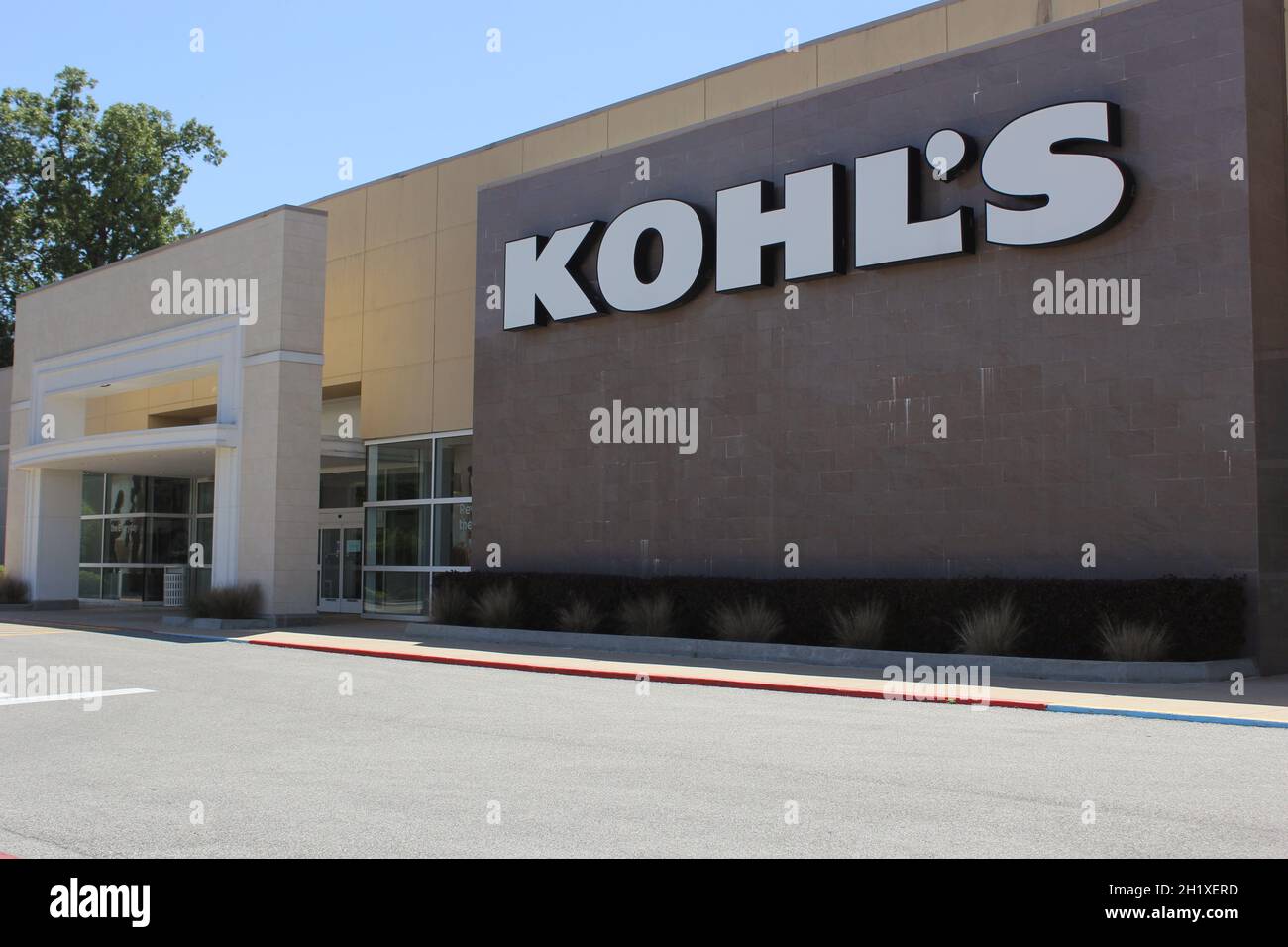 Tyler, TX April 21, 2019 Kohl's Department Store located on South