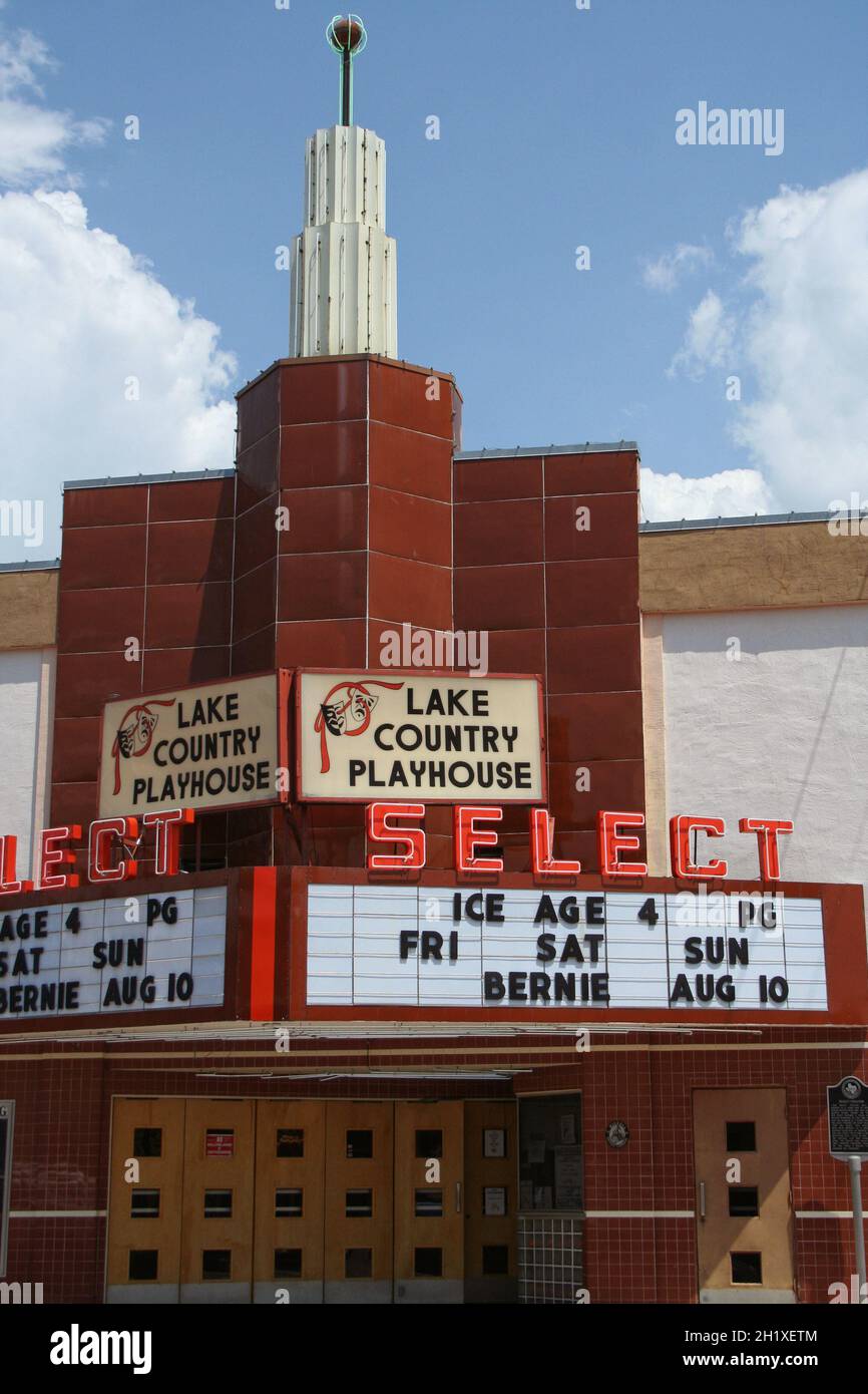 Old movie theatre in small town hires stock photography and images Alamy