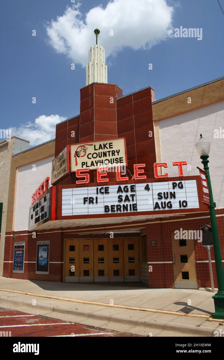 Old movie theatre in small town hires stock photography and images Alamy