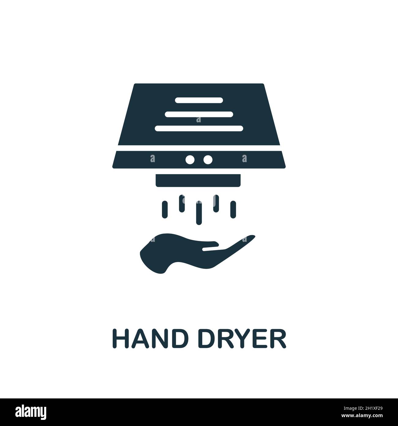 Hand dryer sign Stock Vector Images Alamy