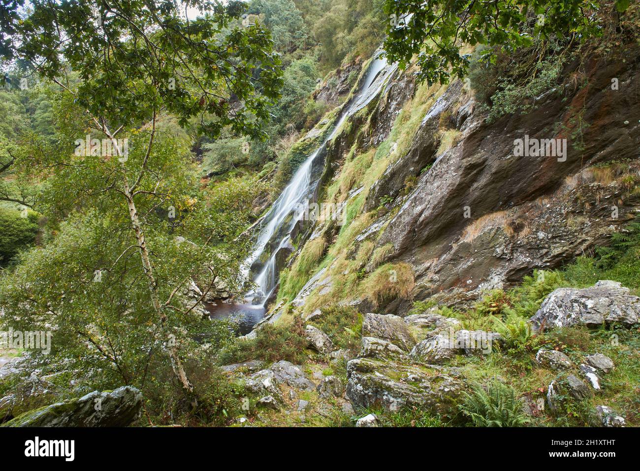 Wicklow mountain waterfalls hi-res stock photography and images - Alamy