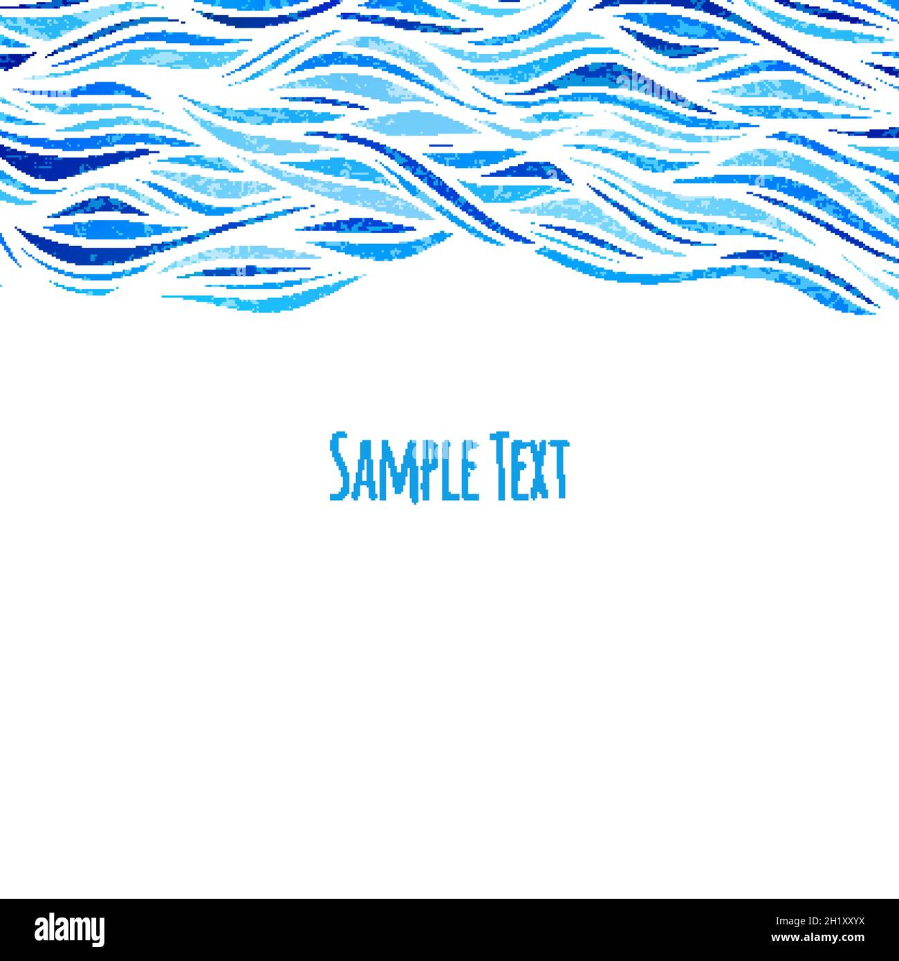 Water leaf header Stock Vector Images - Alamy