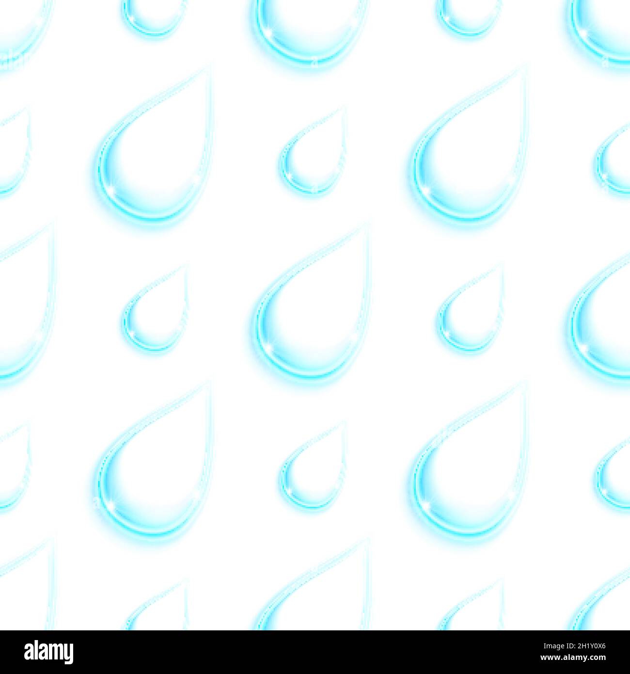 Water Drop Vector Seamless Pattern Stock Vector Image & Art - Alamy
