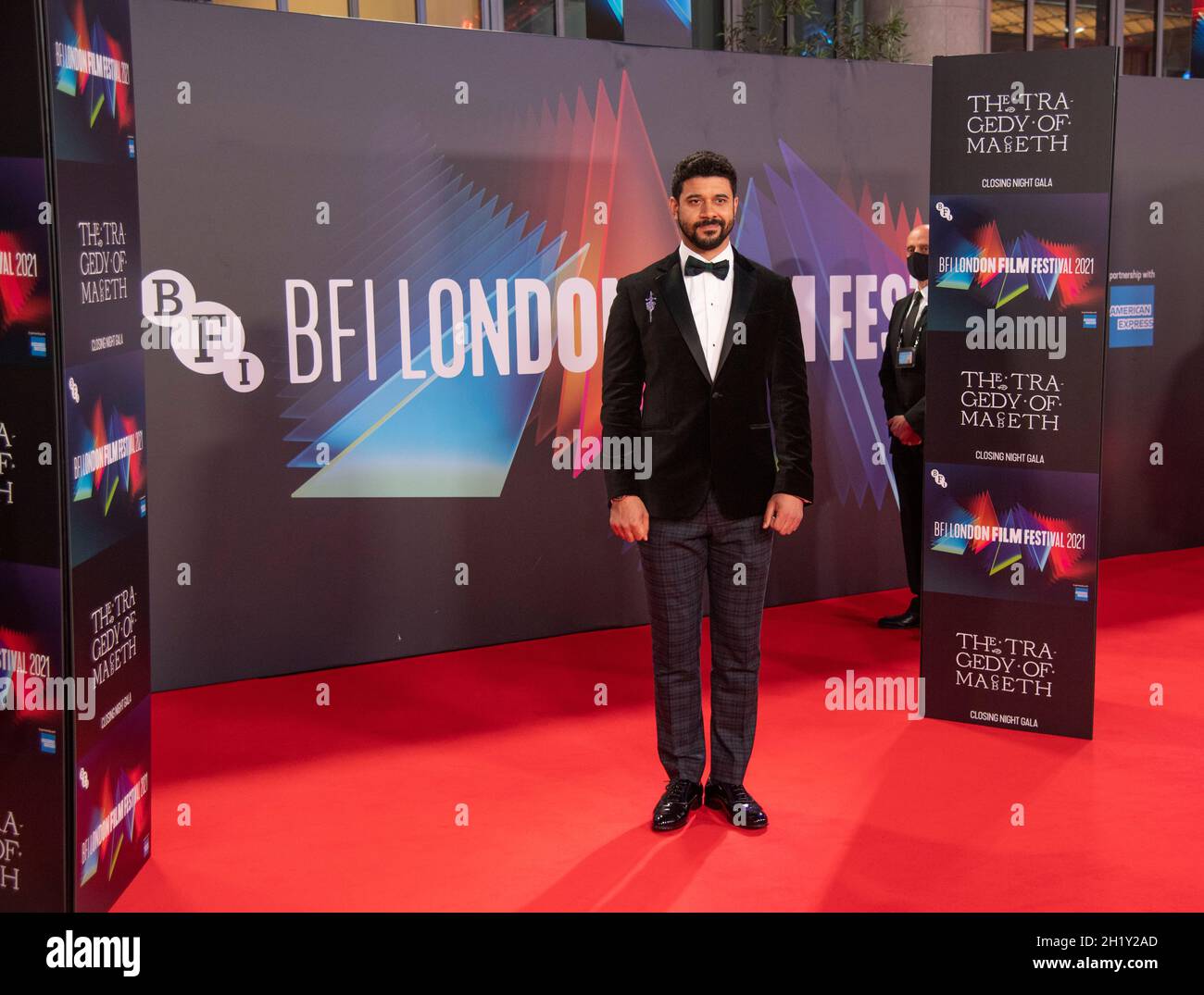 London, UK. 17th Oct, 2021. Robert Gilbert attends the closing night gala of 'The Tragedy of Macbeth' during the 65th BFI London Film Festival at The Royal Festival Hall in London. Credit: SOPA Images Limited/Alamy Live News Stock Photo