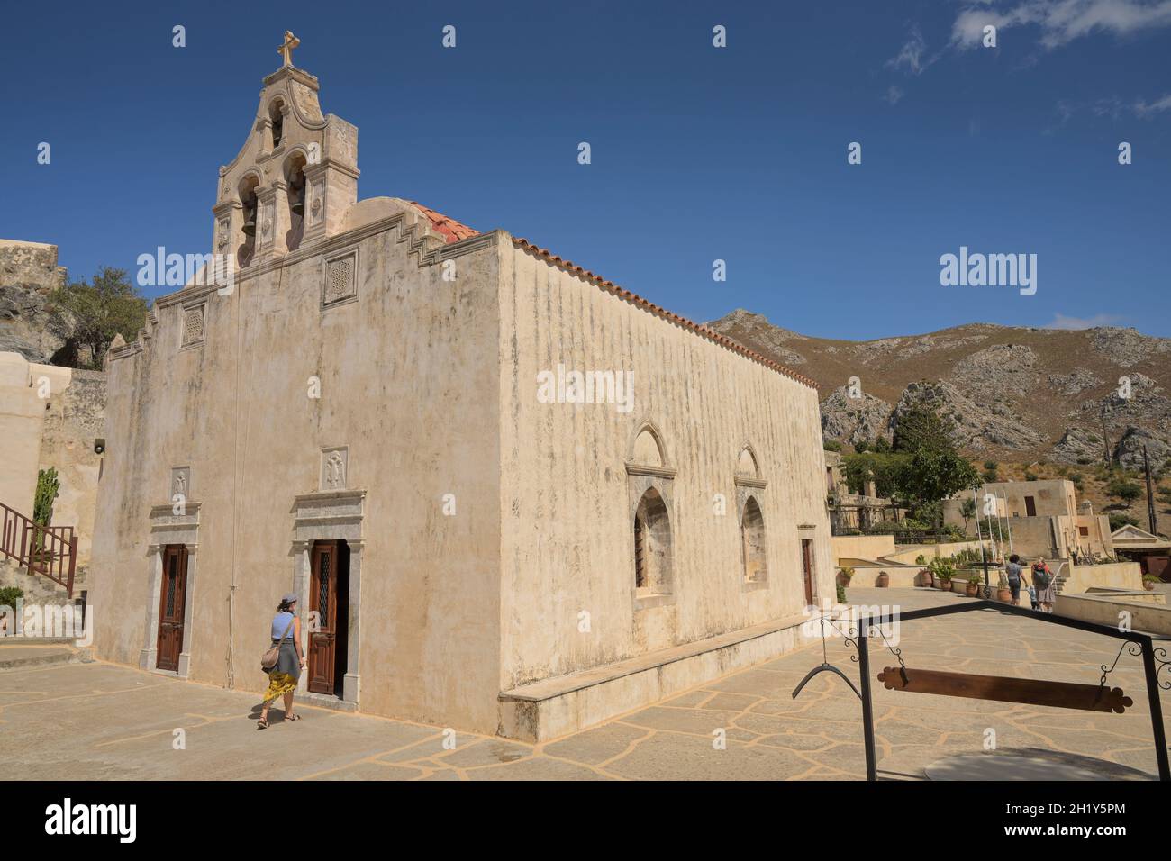 Kapelle, Kloster Preveli, Kreta, Griechenland Stock Photo