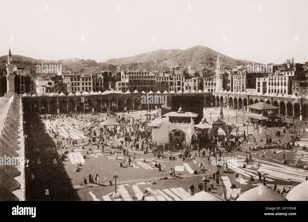 City of Mecca Mecca, Saudi Arabia, 19th century Stock Photo