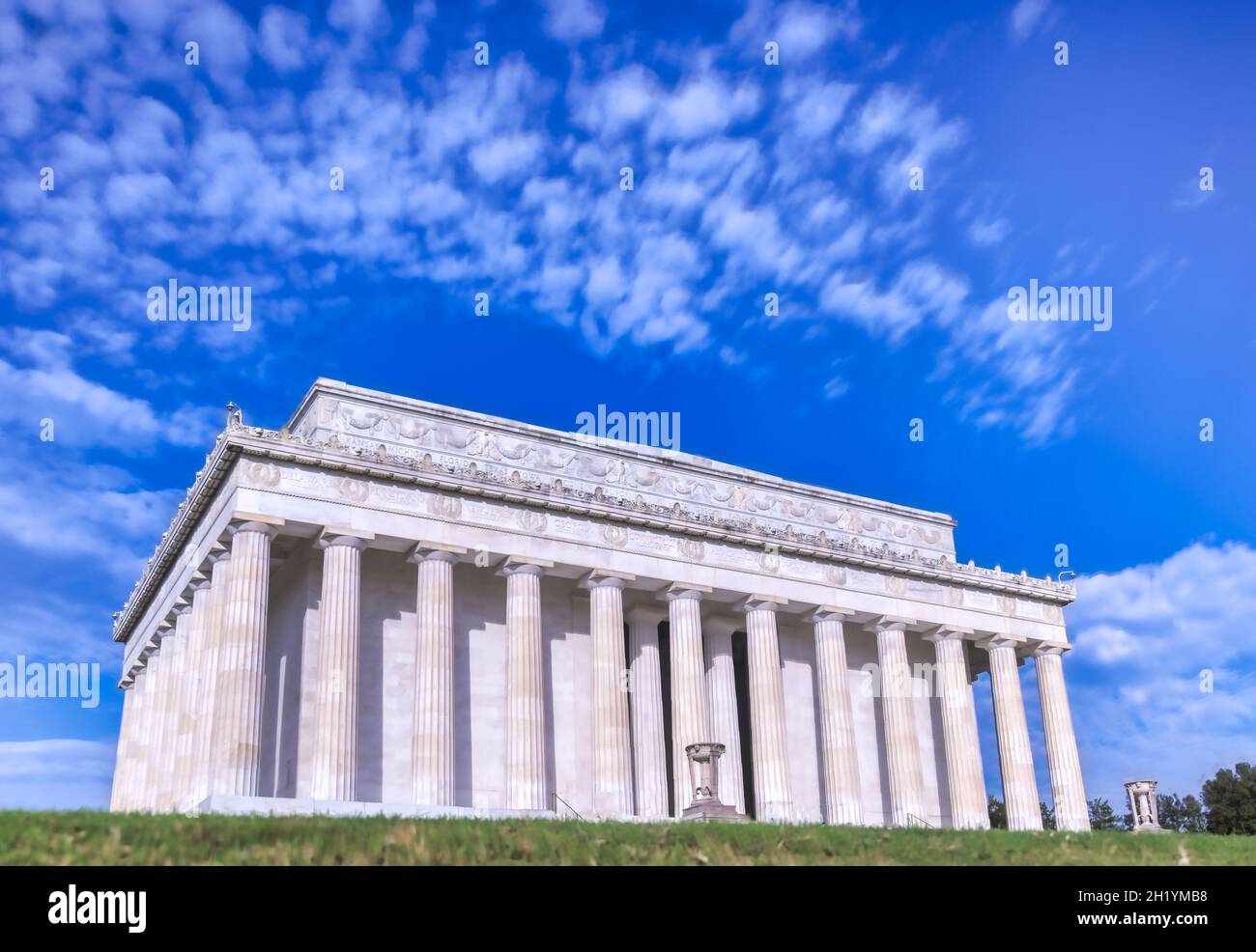 The Lincoln Memorial on the National Mall in Washington, D.C. Stock Photo