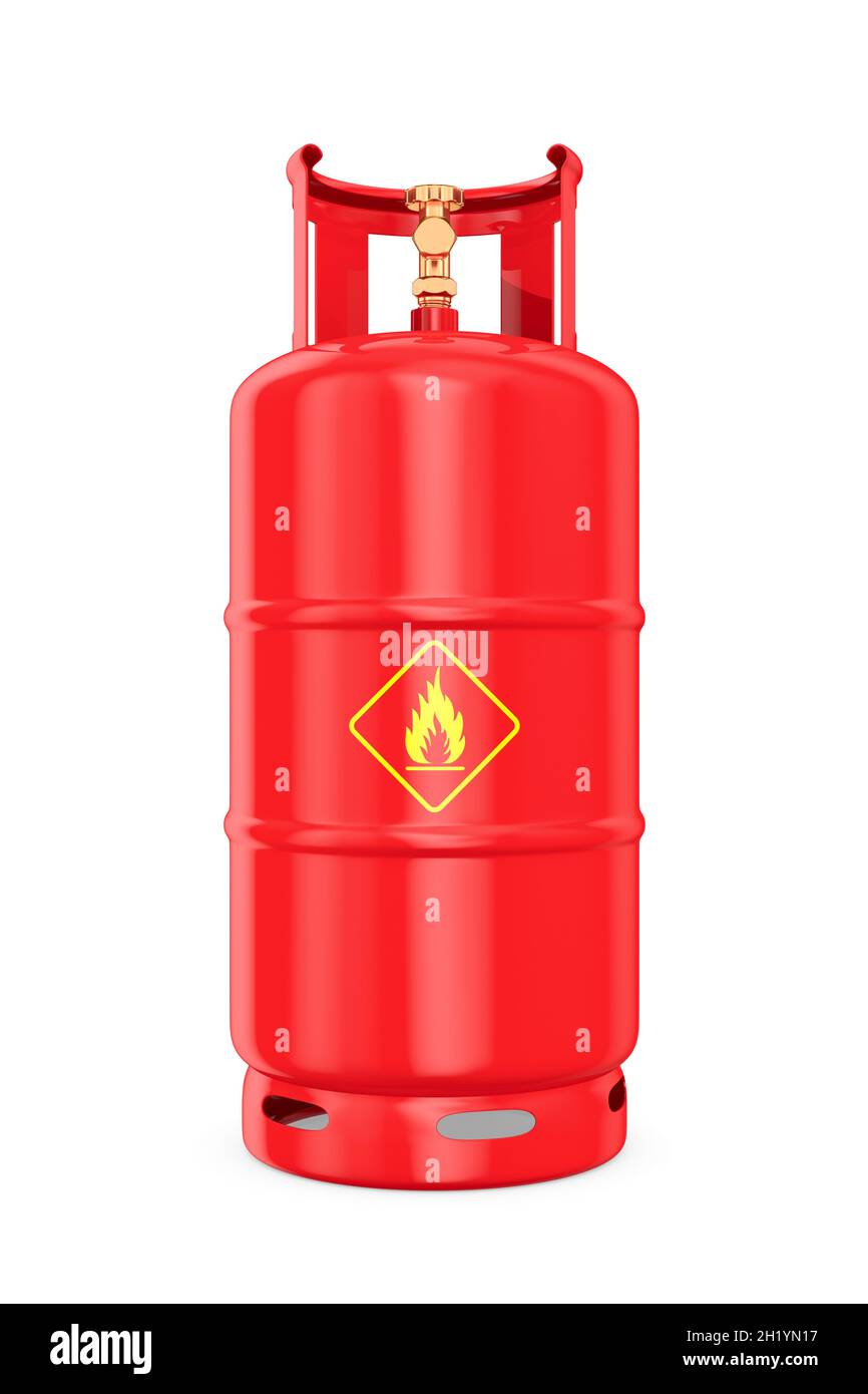 Butane gas cylinder Cut Out Stock Images & Pictures Alamy