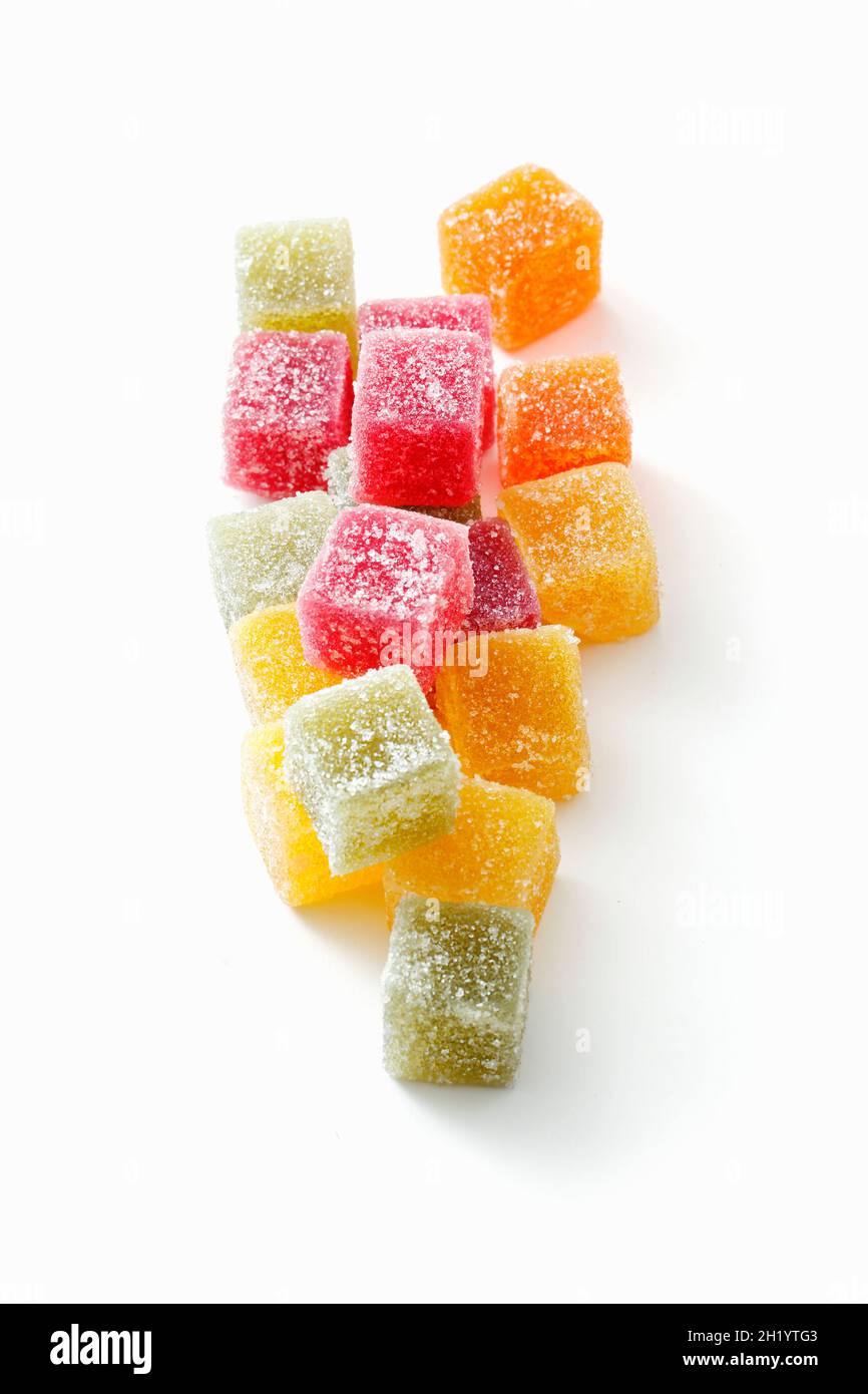 Vegan fruit jelly sweets Stock Photo Alamy