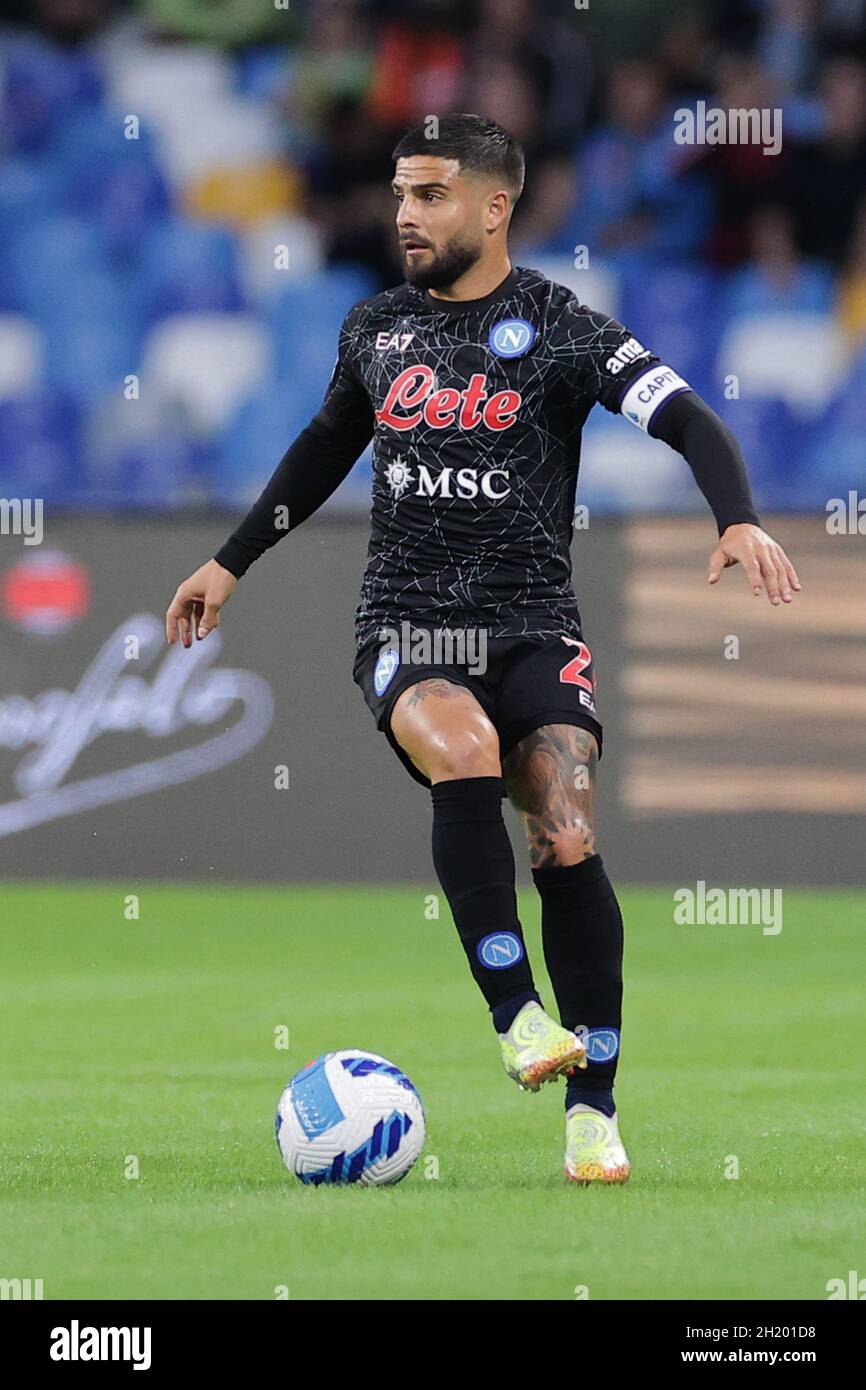 Football Maglia Insigne Napoli 2021 Lorenzo Insigne Of SSC Napoli