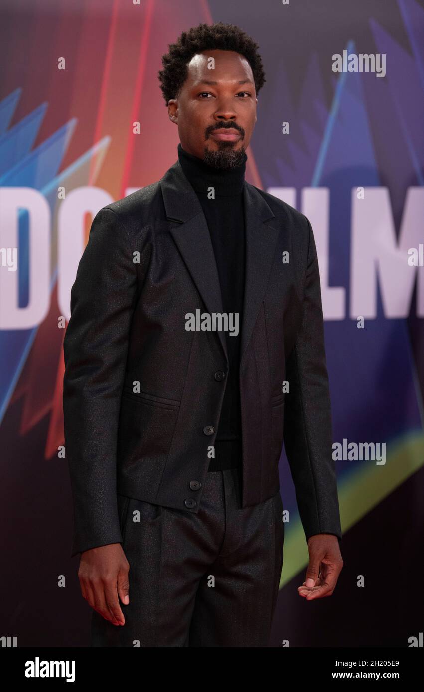 LONDON, ENGLAND - OCTOBER 17: Corey Hawkins attends the closing night