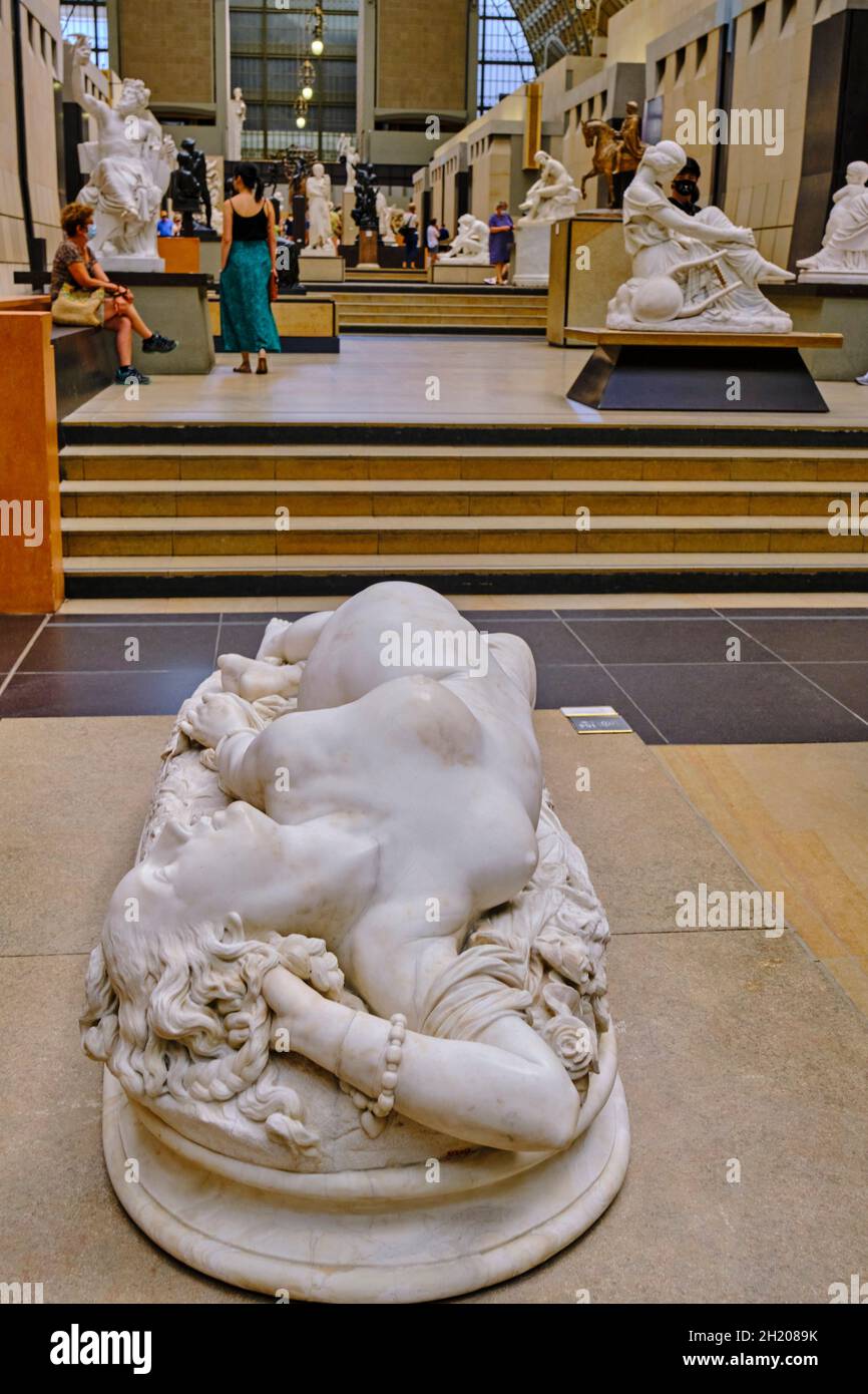 France, Paris, Orsay museum, Auguste Clésinger sculpture Stock Photo - Alamy