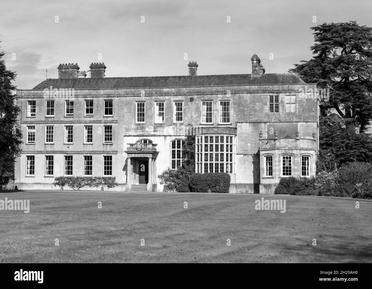 Elmore Court grade II* listed mansion at Elmore, Stroud, Gloucester, Gloucestershire, England, UK Stock Photo