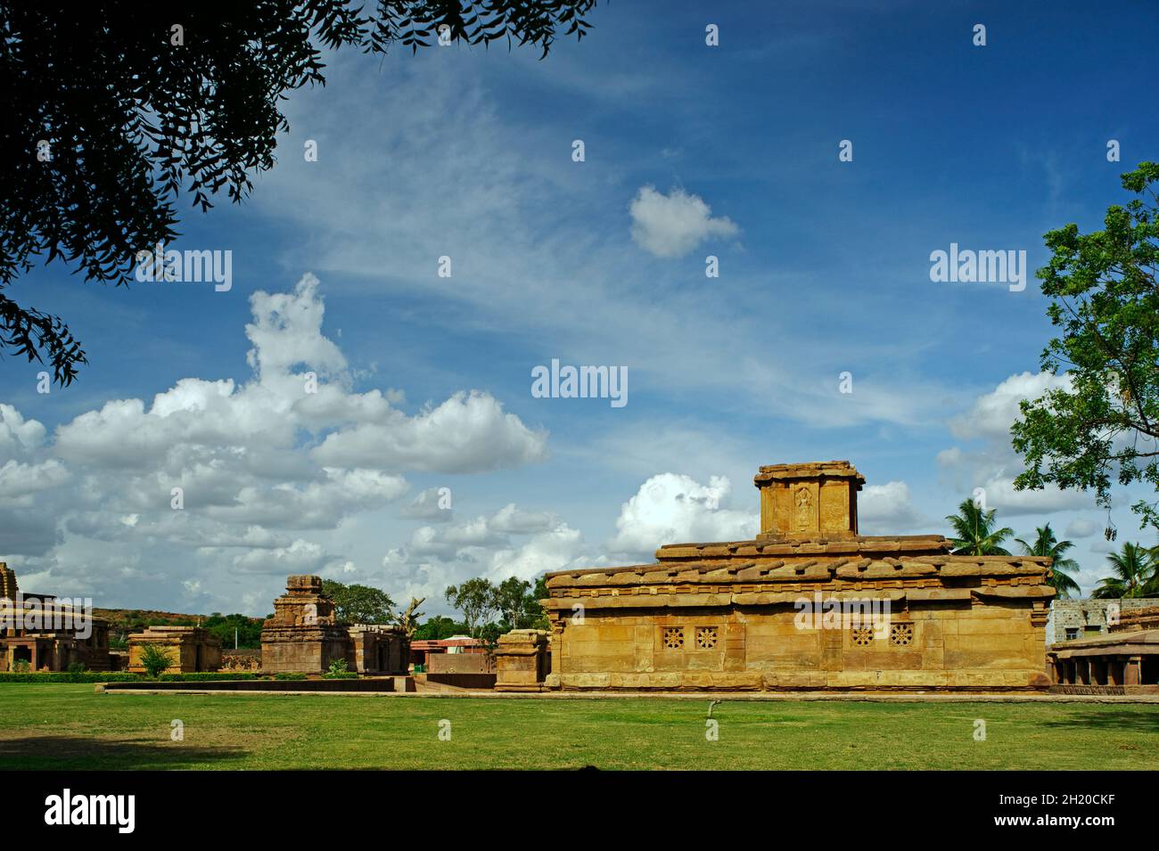 06 06 2008 Lad Khan Temple At Aihole District Bagalkot, Karnataka, India Stock Photo