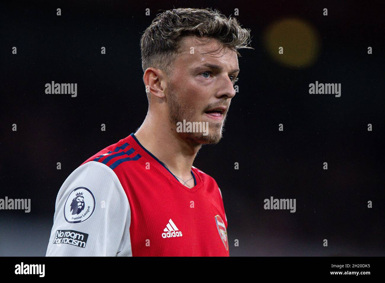 Ben White of Arsenal looks on prior to the MLS All-Star Game between  News Photo - Getty Images