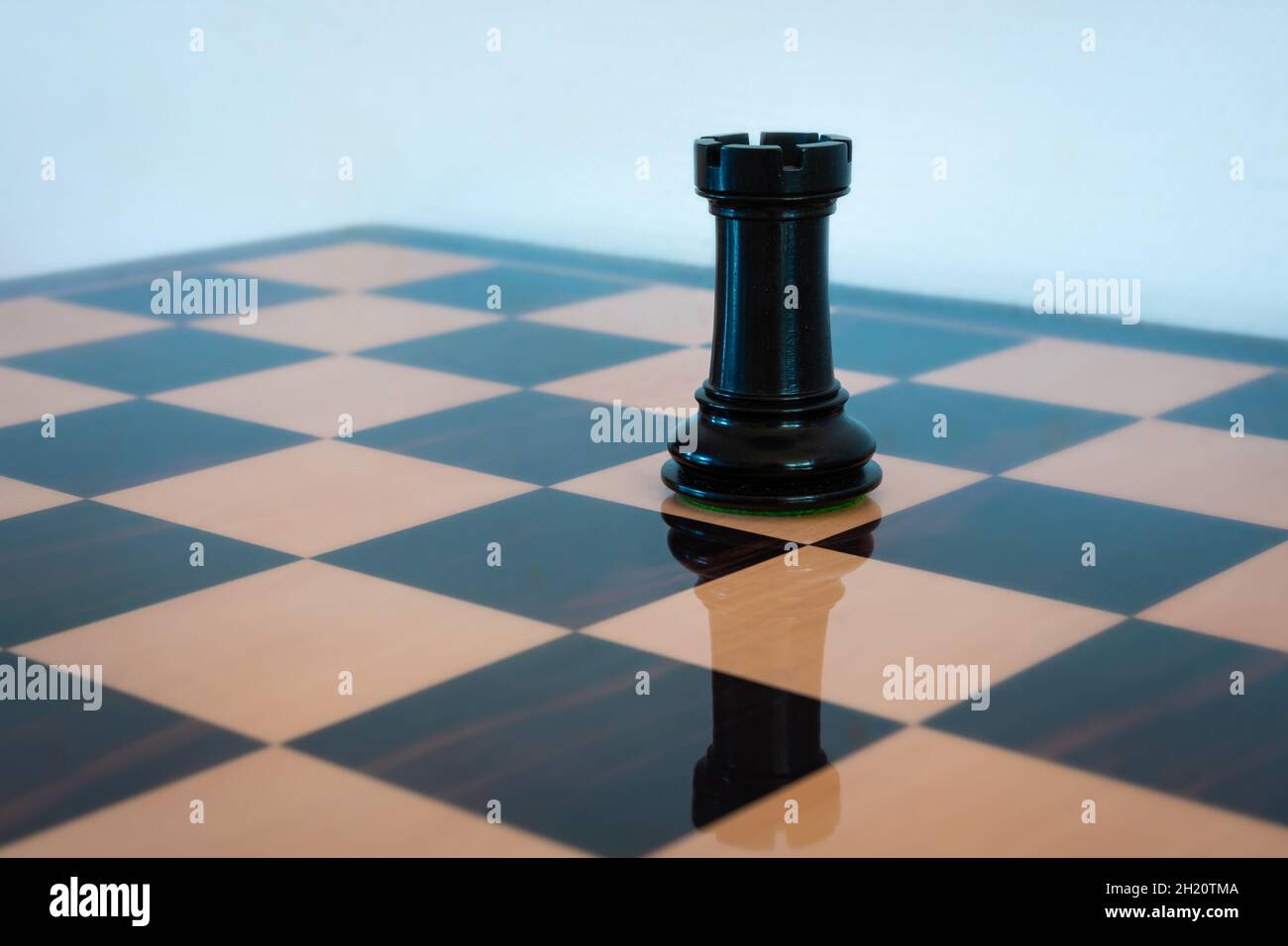 Chess Queen And Rooks On Board Stock Photo - Download Image Now - Chess,  Tower, Chess Board - iStock