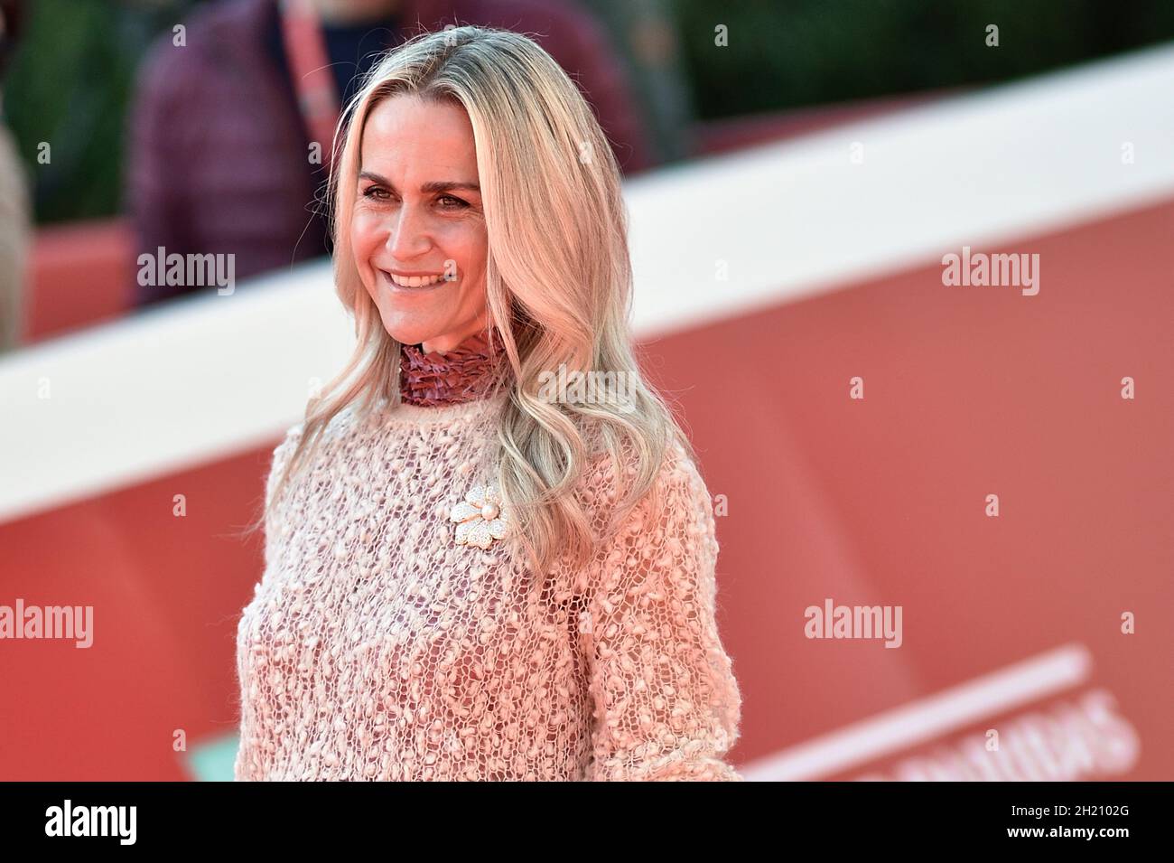 Rome, Italy. 19th Oct, 2021. ROME, ITALY - OCTOBER 19: Nicole Morganti attend the red carpet of the movie 'Anni Da Cane' during the 19th Alice Nella Città 2021 at on October 19, 2021 in Rome, Italy. Credit: dpa/Alamy Live News Stock Photo