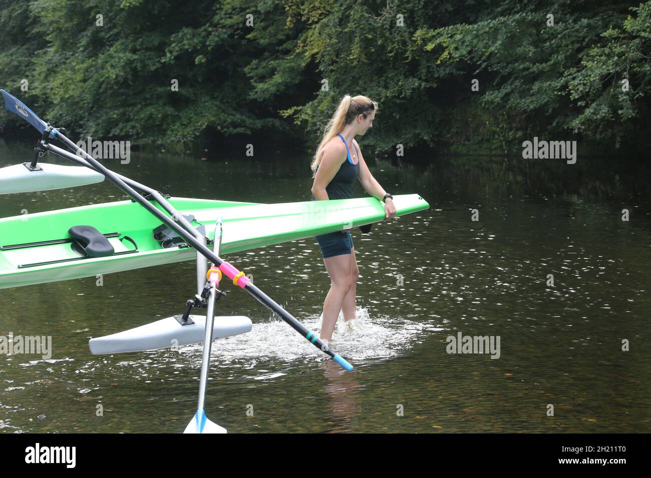 Learning rowing techniques hi-res stock photography and images - Alamy