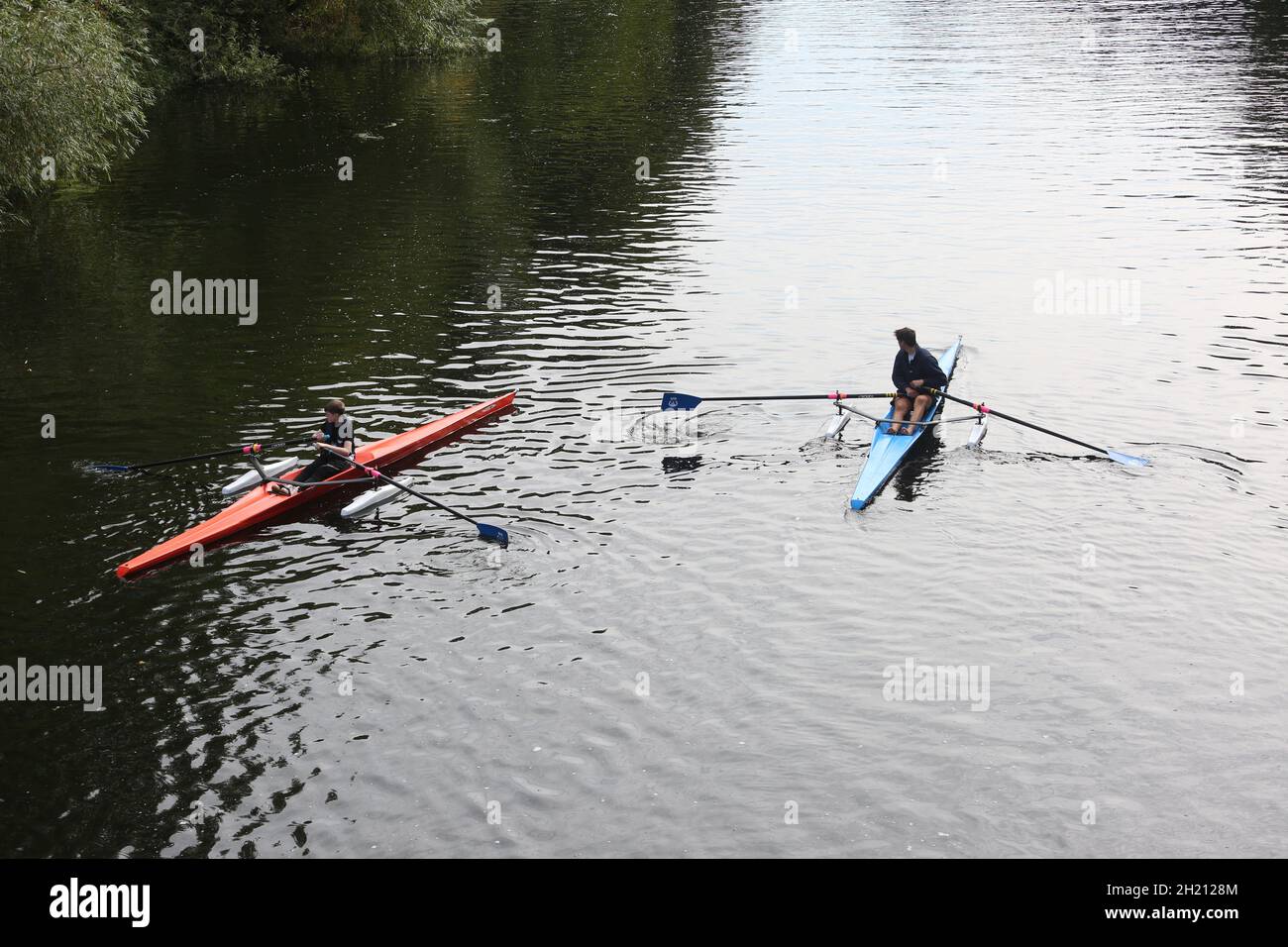 Learning rowing techniques hi-res stock photography and images - Alamy