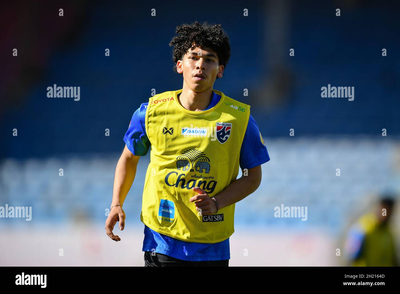 Ulaanbaatar, Mongolia. 19th Oct, 2021. Ben Davis of Thailand U-23