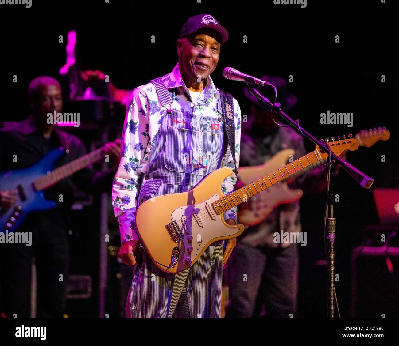 October 15, 2021, Anderson, Indiana, USA Legendary Blues Guitarist and Singer Buddy Guy