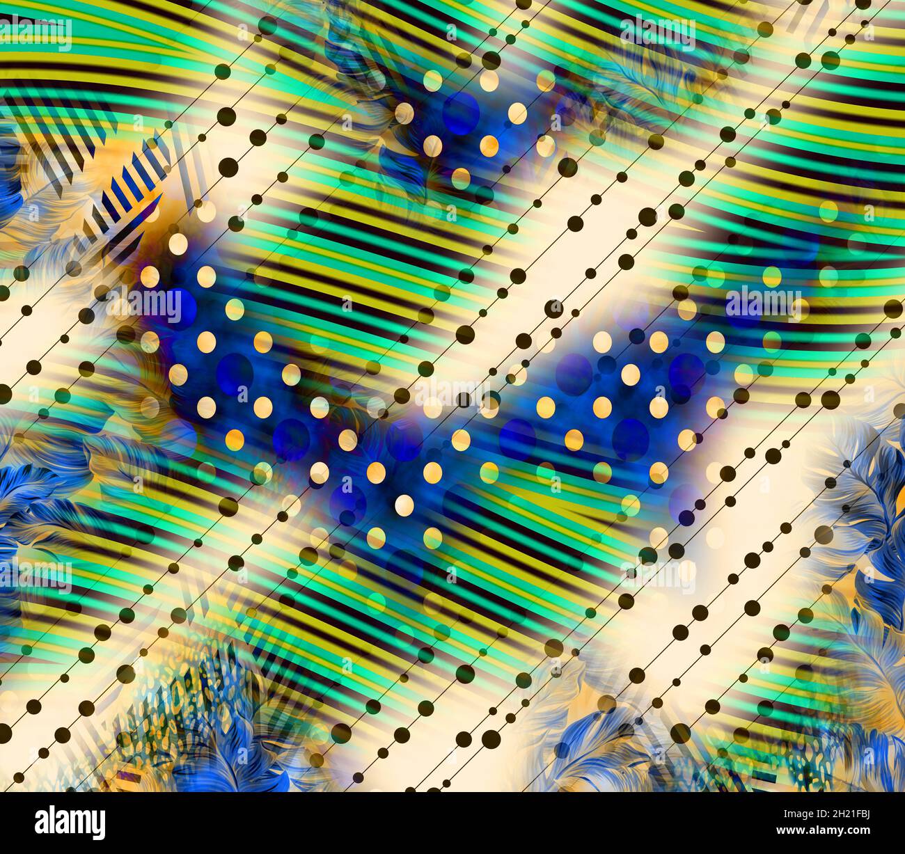 ColorMarronPattern(Fabric Poster) main image 0