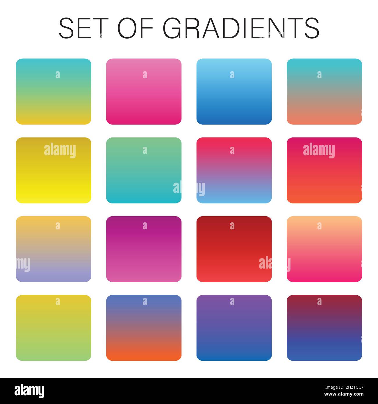 bright vibrant set of gradients background colors free to use Stock Vector Image & Art Alamy
