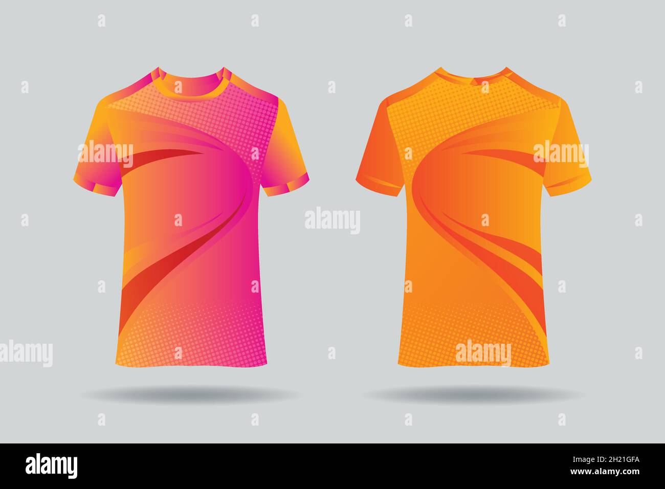 Polo t-shirt mockup template design for soccer jersey, football kit or  sportswear. Sport uniform in front view and back view. T-shirt mock up for  spo Stock Vector Image & Art - Alamy