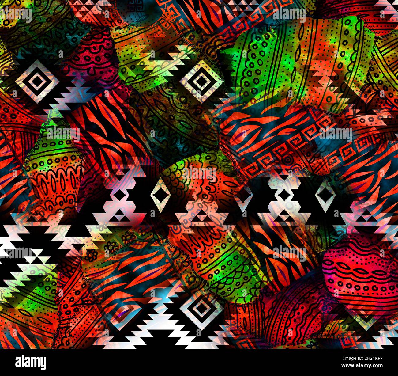Fabric print pattern.Multicolored background. Colorful pattern ...