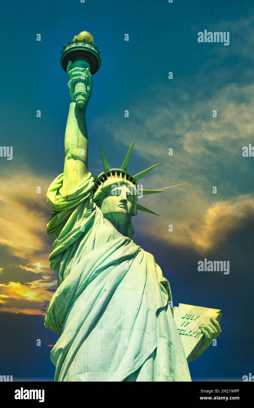 Statue of Liberty in New York City Stock Photo Alamy