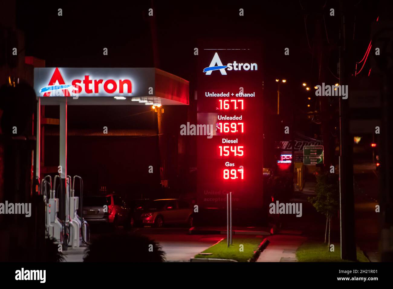 Aston petrol station hires stock photography and images Alamy