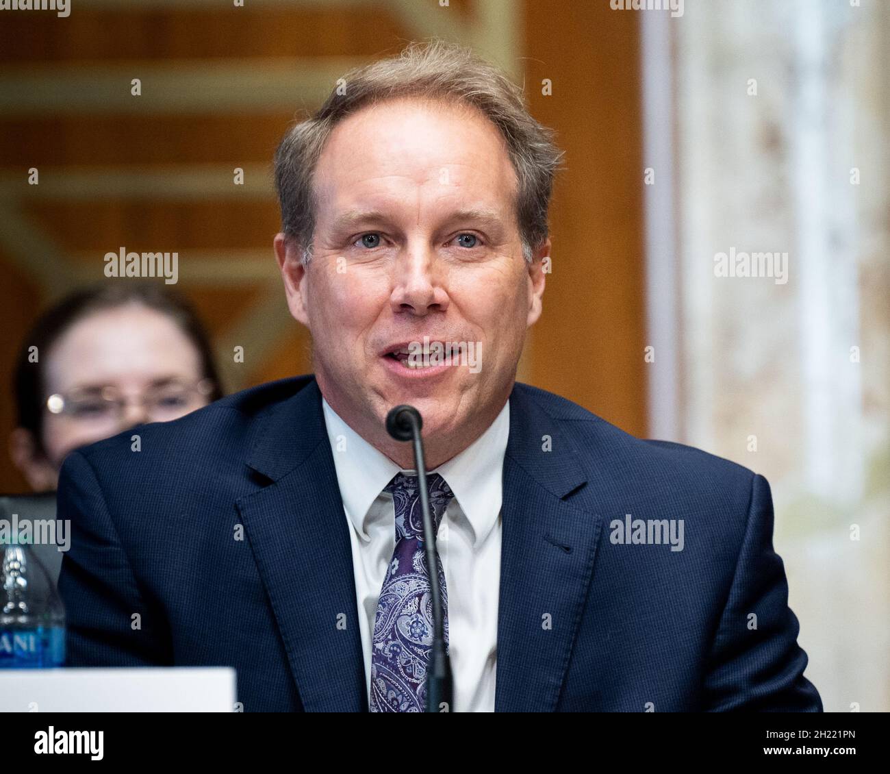 Washington, United States. 19th Oct, 2021. Brad Crabtree, nominee to be