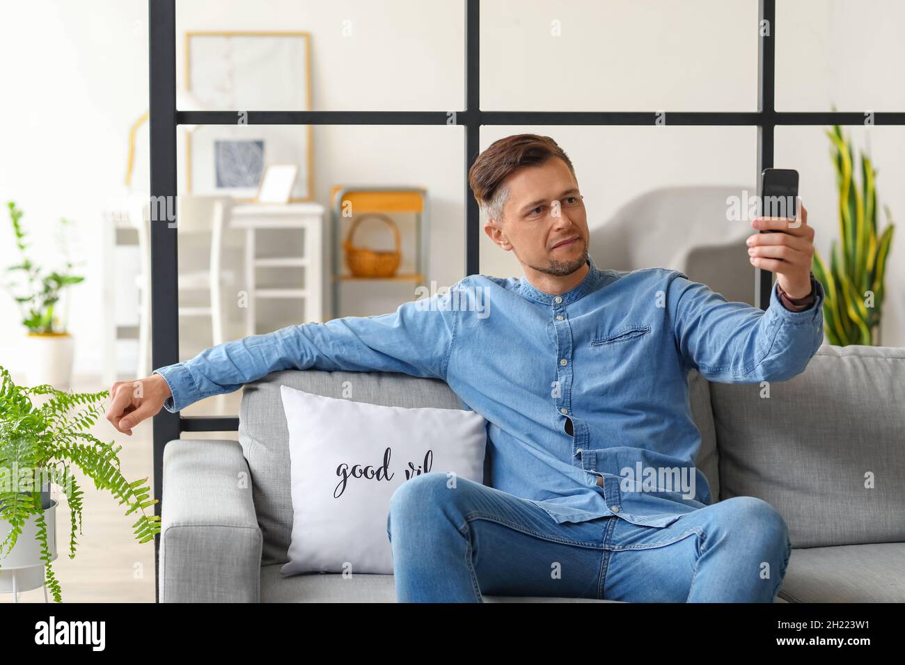Selfish sofa hi-res stock photography and images - Alamy