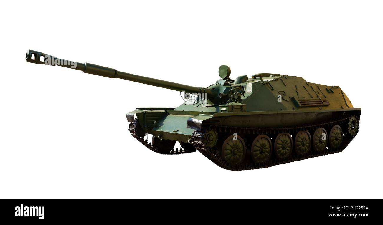 Selfpropelled artillery tank SU85 Stock Photo Alamy