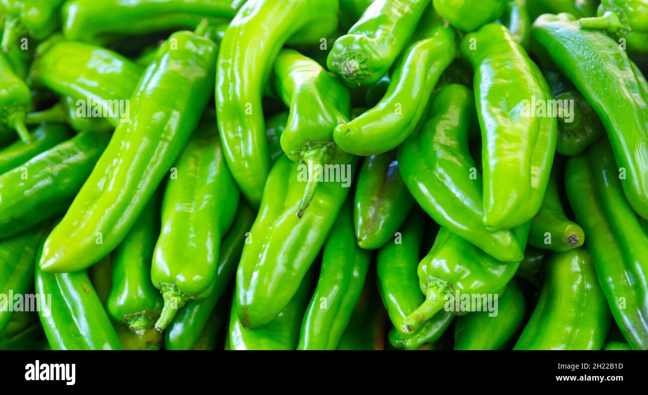 Screensaver with green hot chili pepper Stock Photo - Alamy